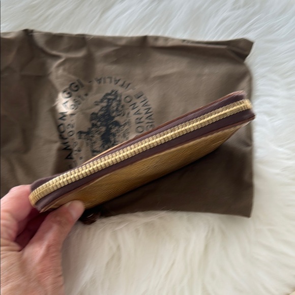 Campomaggi Gold Leather Wallet - Picture 7 of 7